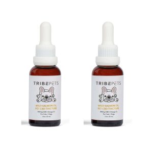 2-Pack: CBD Pet Tincture | 300mg CBD + Wild Salmon Oil | Save $10